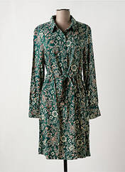 Robe mi-longue vert C'EST BEAU LA VIE pour femme seconde vue
