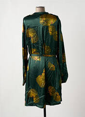Robe mi-longue vert VILA pour femme seconde vue