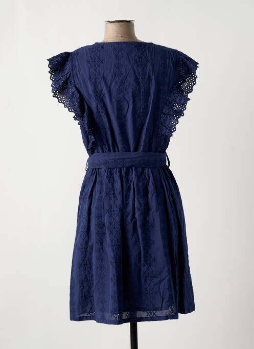 Robe courte bleu C'EST BEAU LA VIE pour femme