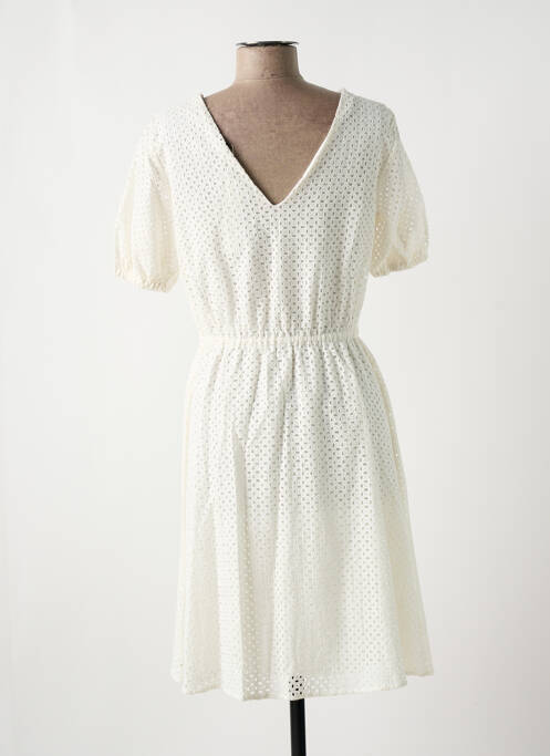 Robe mi-longue blanc ESPRIT pour femme