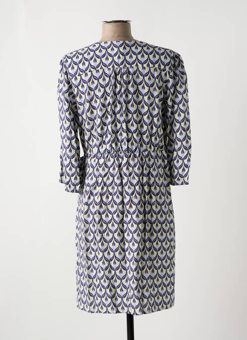 Robe mi-longue bleu JULIE GUERLANDE pour femme