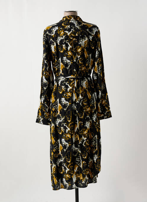 Robe mi-longue noir VILA pour femme