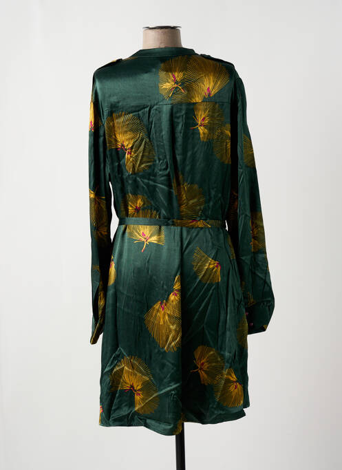 Robe mi-longue vert VILA pour femme