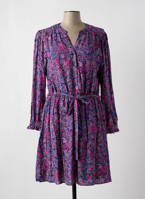 Robe mi-longue violet C'EST BEAU LA VIE pour femme