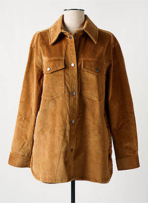 Veste casual coupe droite marron ESPRIT femme