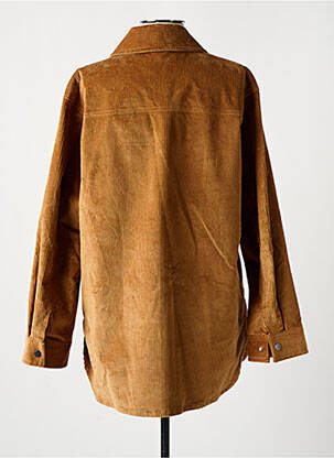 Veste casual coupe droite marron ESPRIT femme