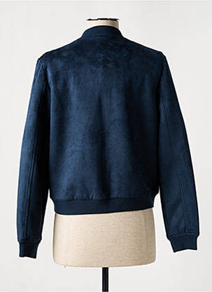 Veste casual poches bleu C'EST BEAU LA VIE femme