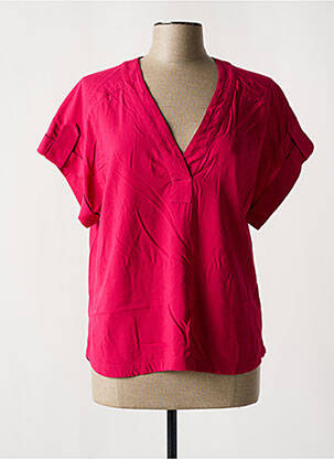 Blouse manches courtes manches courtes rose ESPRIT femme