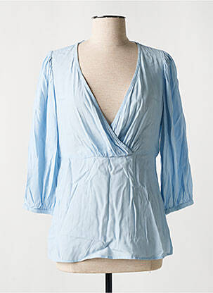 Blouse manches 3/4 manches 3/4 bleu ESPRIT femme