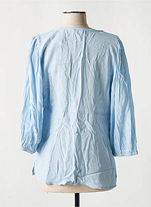 Blouse manches 3/4 manches 3/4 bleu ESPRIT femme