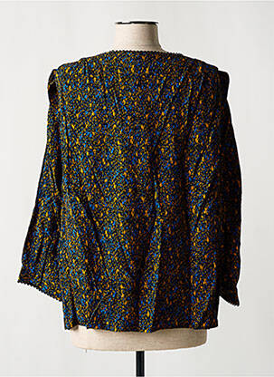 Blouse imprimé fantaisie manches 3/4 noir VILA femme