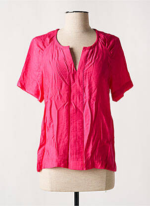 Blouse manches courtes manches courtes rose C'EST BEAU LA VIE femme
