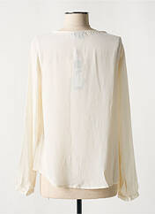 Blouse beige VILA pour femme seconde vue