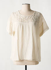Blouse beige VILA pour femme seconde vue