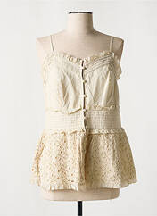 Top beige VILA pour femme seconde vue