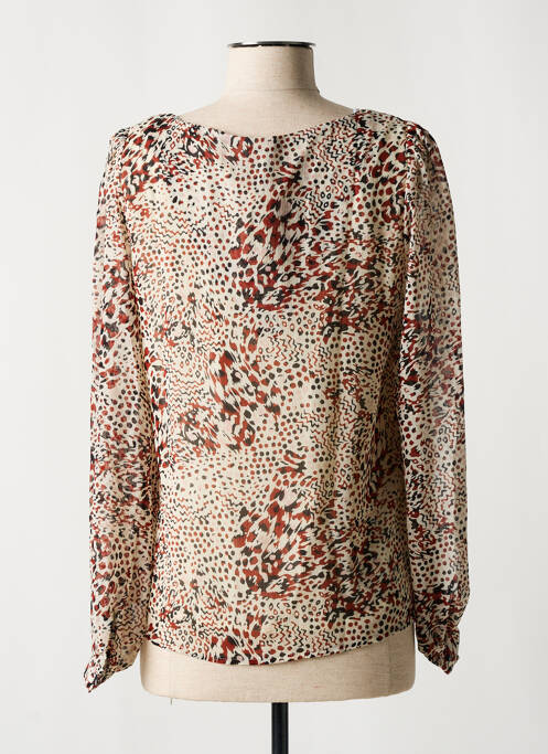 Blouse marron VILA pour femme