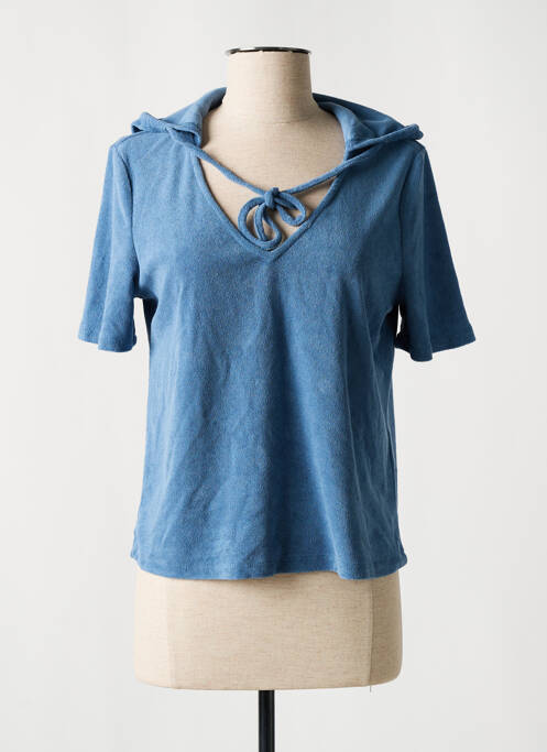 T-shirt bleu VILA pour femme