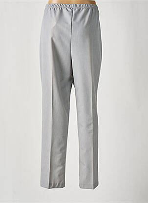 Pantalon droit taille élastique gris GUY DUBOUIS femme