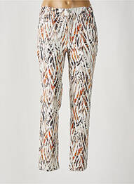 Pantalon slim poches marron ANNA MONTANA femme