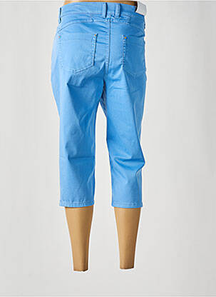 Pantacourt poches bleu ANNA MONTANA femme