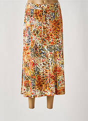 Jupe mi-longue orange BARBARA LEBEK pour femme seconde vue