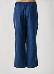 Pantalon droit bleu ANNA MONTANA pour femme seconde vue