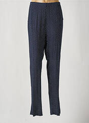 Pantalon droit bleu FRANCE RIVOIRE pour femme seconde vue