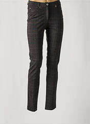 Pantalon slim gris FRANCE RIVOIRE pour femme seconde vue