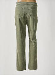 Pantalon slim vert ANNA MONTANA pour femme seconde vue
