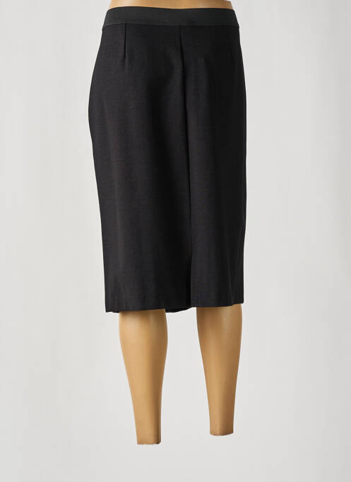 Jupe mi-longue coupe droite noir TELMAIL femme