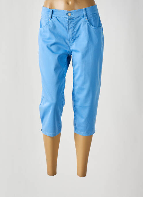 Pantacourt bleu ANNA MONTANA pour femme