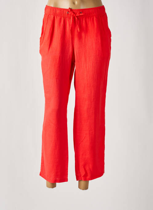 Pantalon 7/8 rouge BARBARA LEBEK pour femme