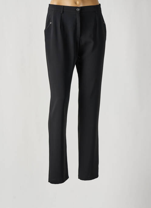 Pantalon droit noir CHRISTINE LAURE pour femme