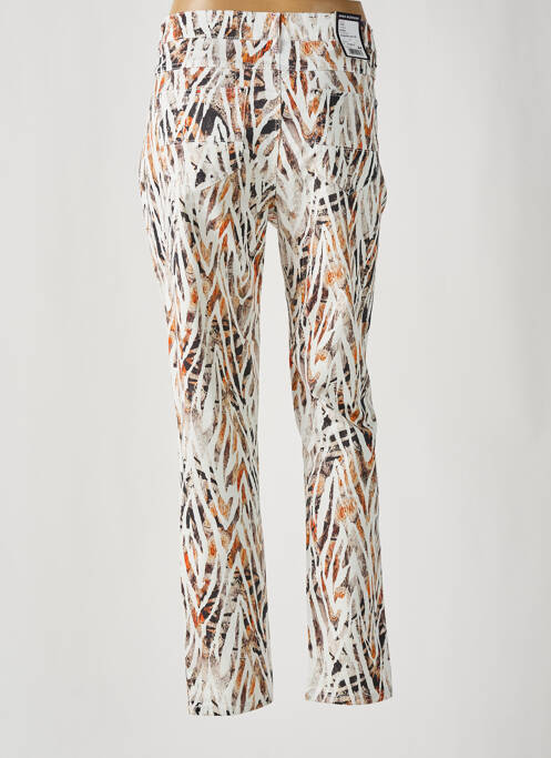 Pantalon slim marron ANNA MONTANA pour femme