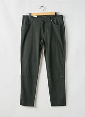 Pantalon slim vert ANNA MONTANA pour femme seconde vue