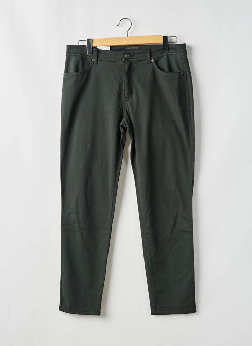 Pantalon slim vert ANNA MONTANA pour femme