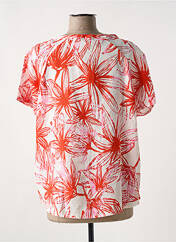 Blouse rouge CHRISTINE LAURE pour femme seconde vue