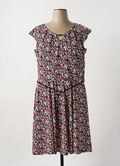 Robe mi-longue rouge CHRISTINE LAURE pour femme seconde vue