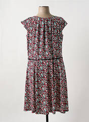 Robe mi-longue rouge CHRISTINE LAURE pour femme seconde vue