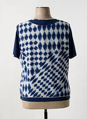 Top bleu FRANCE RIVOIRE pour femme seconde vue