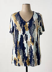 T-shirt bleu FRANCE RIVOIRE pour femme seconde vue