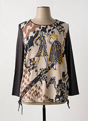 T-shirt marron BARBARA LEBEK pour femme seconde vue