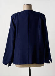 Veste chic bleu FRANCE RIVOIRE pour femme seconde vue