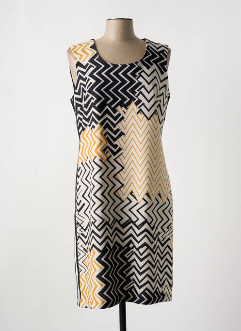 Robe mi-longue beige MERI & ESCA pour femme