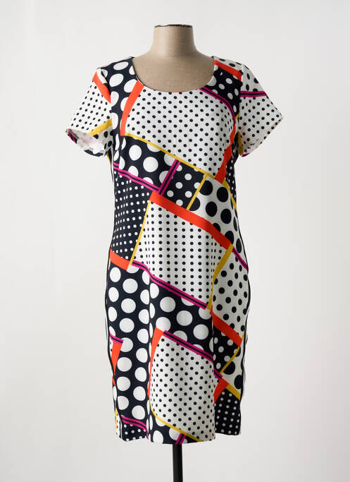 Robe mi-longue noir MERI & ESCA pour femme