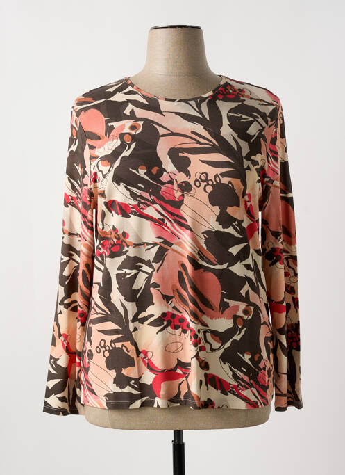 T-shirt marron BARBARA LEBEK pour femme