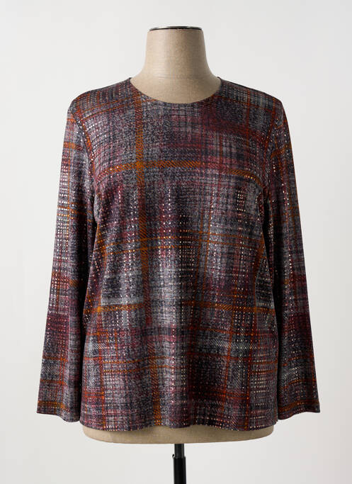 T-shirt orange FRANCE RIVOIRE pour femme