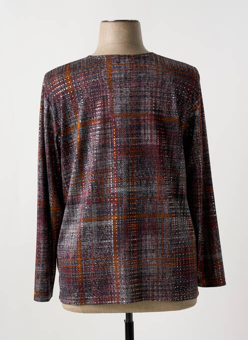 T-shirt orange FRANCE RIVOIRE pour femme