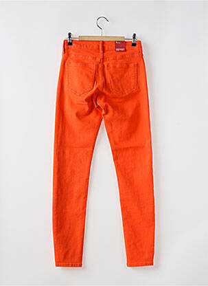 Jeans skinny taille normale taille normale orange ESPRIT femme