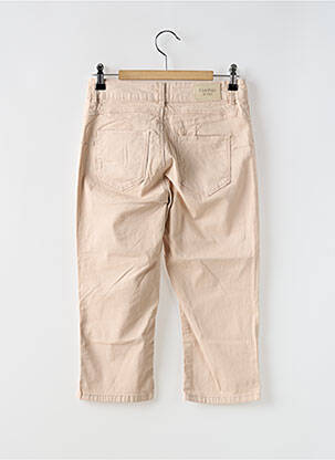 Corsaire stretch taille normale beige C'EST BEAU LA VIE femme
